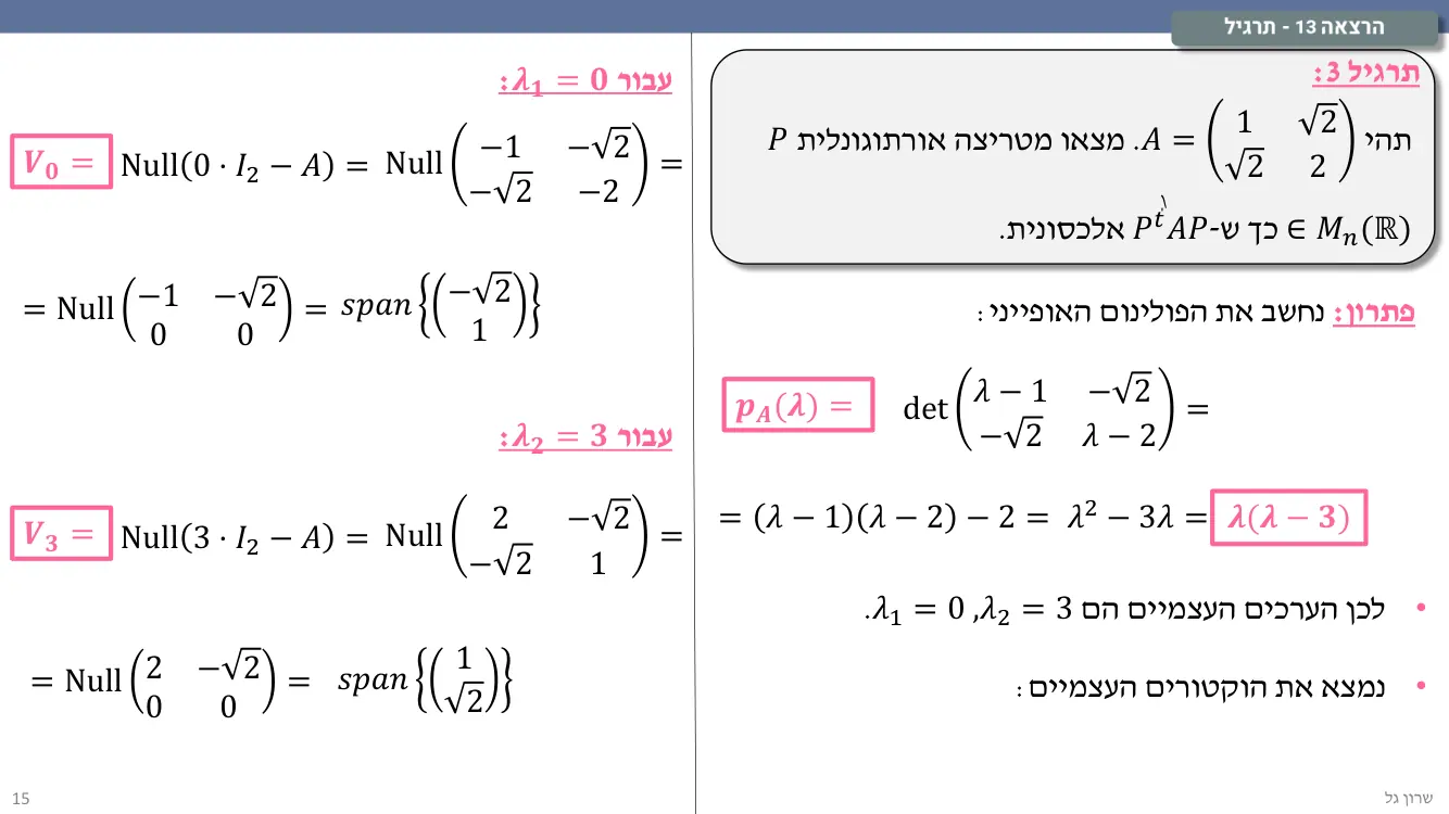 הרצאה 13 שקף 15